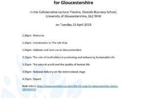 Launch of the Life Map in Gloucestershire – 23 April